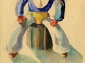 Marinaio seduto, 1929