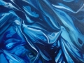 Eterno ritorno, 2015, olio su tela, 40x40 cm