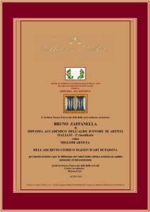 Diploma Accademico - Maison d'Art